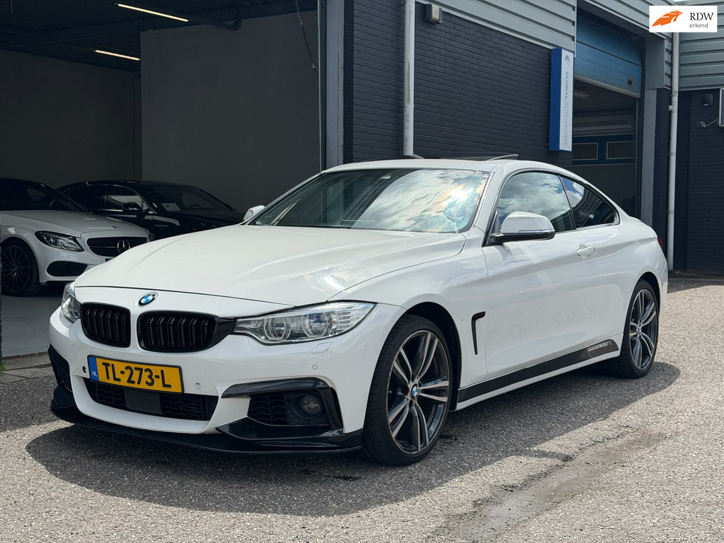 BMW 4 Serie Coupé 430d xDrive High Executive 6 CILINDER - SCHUIFDAK - LEER - CAMERA 54192039-0.jpg | Global Automotive