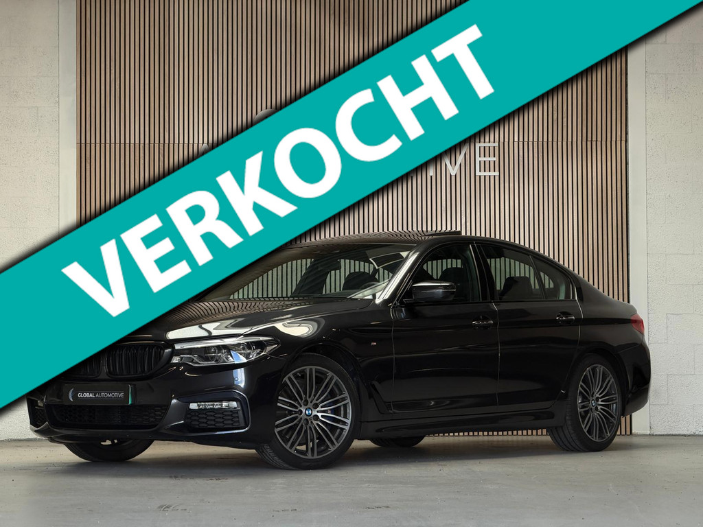 BMW 5 Serie 530i High Executive - M SPORT - LEDEREN DASHBOARD - SCHUIFDAK - 19 INCH - NAPPA LEER - DISPLAY SLEUTEL 56740269-0.jpg | Global Automotive