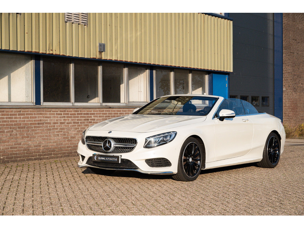 Mercedes-Benz S-Klasse Cabrio 500 AMG - 20 INCH - STOELVENTILATIE - AIRSCARF - BURMESTER - NAPPA LEER 57585560-0.jpg | Global Automotive