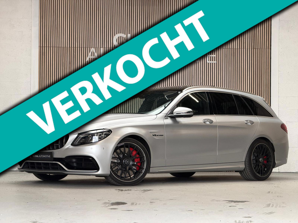 Mercedes-Benz C-Klasse Estate AMG 63 S Premium Plus Pack - PANO - MAT ZILVER - HEAD UP - 360 CAMERA - TREKHAAK 52689287-0.jpg | Global Automotive