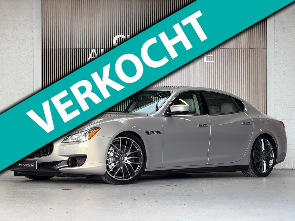 Maserati Quattroporte 3.8 V8 GTS - Bowers & Wilkins - Schuifdak - alcantara hemel 53357681-0.jpg | Global Automotive