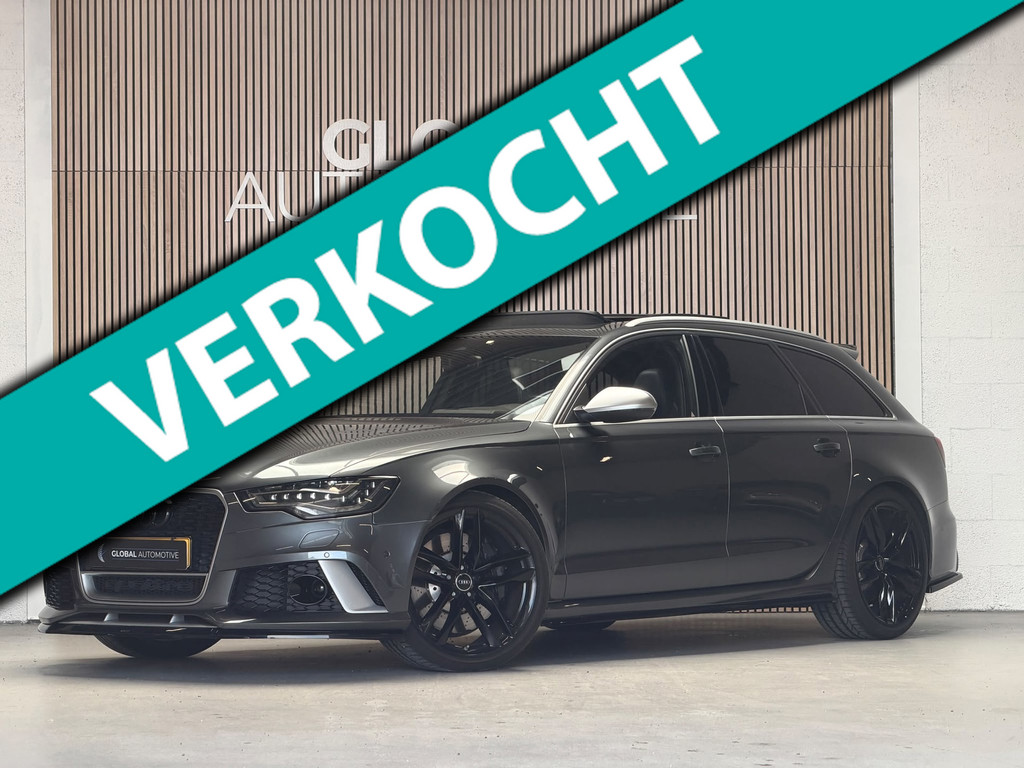Audi RS6 A6 Avant 4.0 TFSI quattro Pro Line Plus - B&O Advance - SOFTCLOSE - PANORAMADAK - RS STOELEN 55060043-0.jpg | Global Automotive