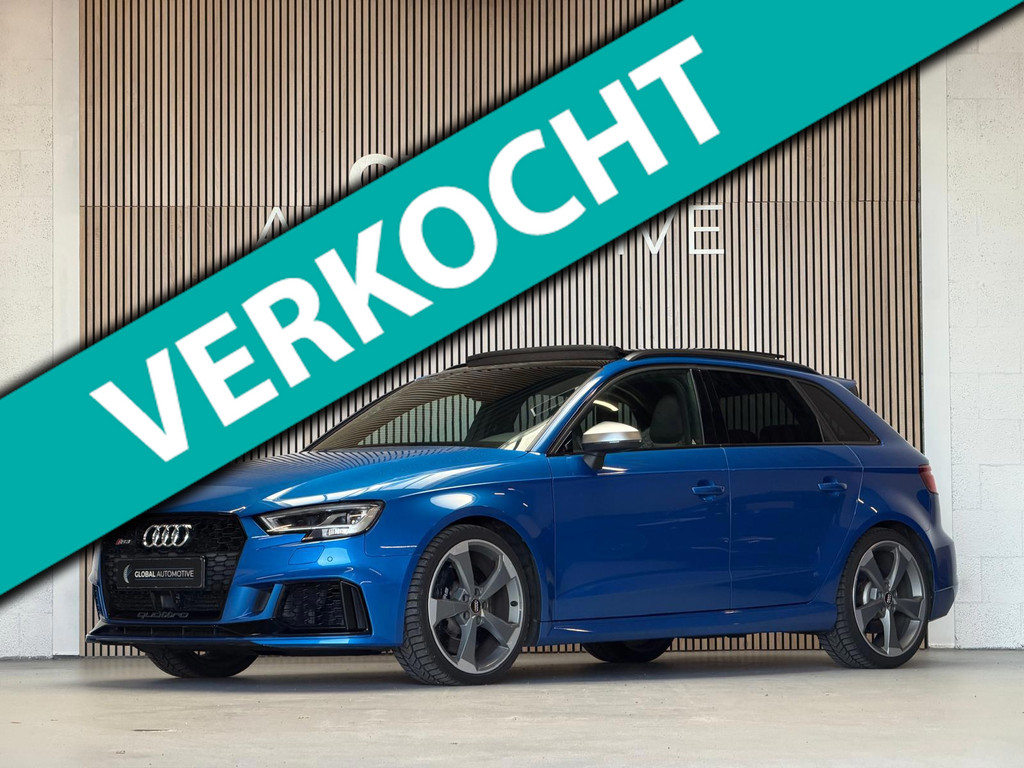 Audi RS3 A3 Sportback 2.5 TFSI quattro - PANORAMADAK - VIRTUAL - RS Sportstoelen 56580314-0.jpg | Global Automotive